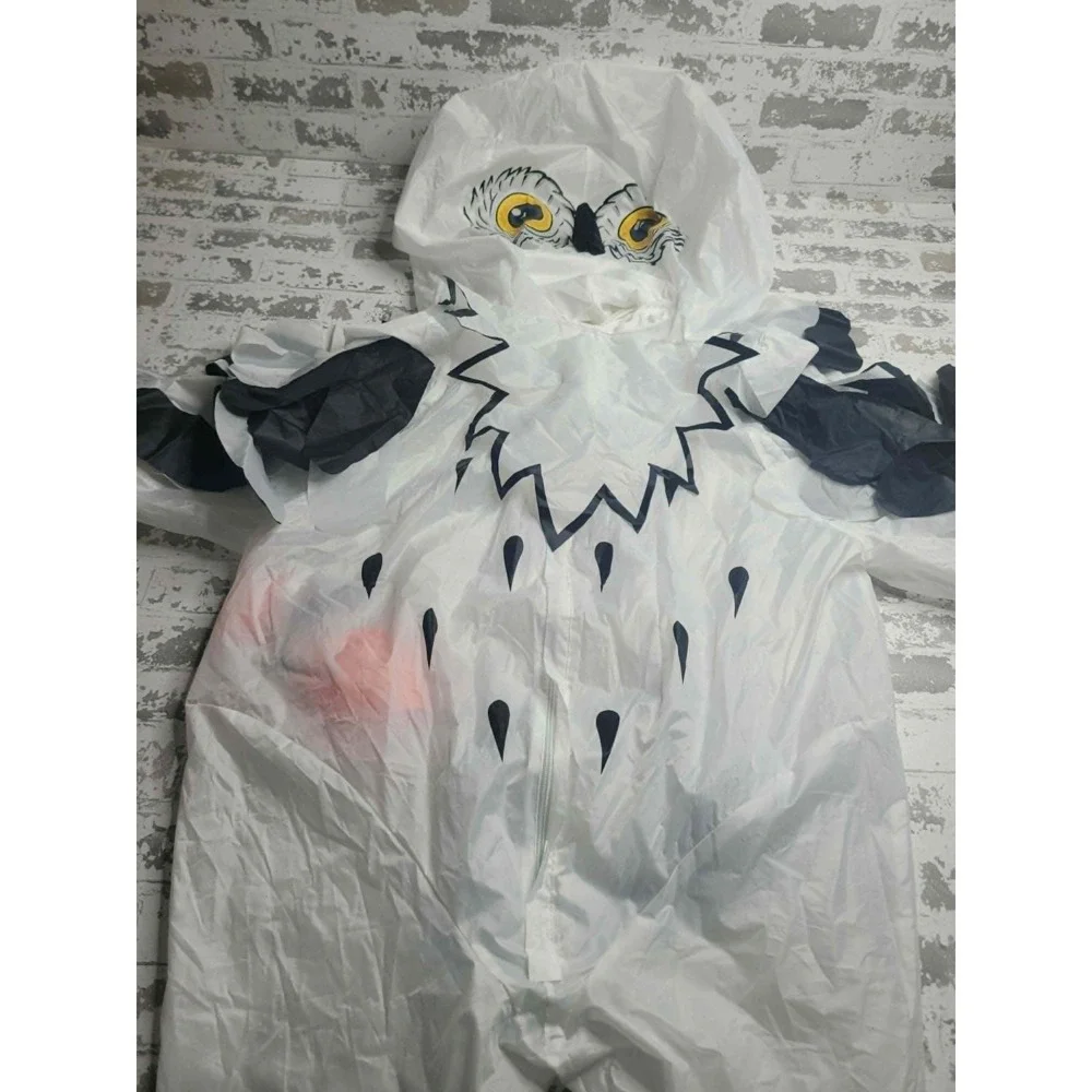 Kid's Inflatable White Owl Costume Halloween‎ Party Hedwig